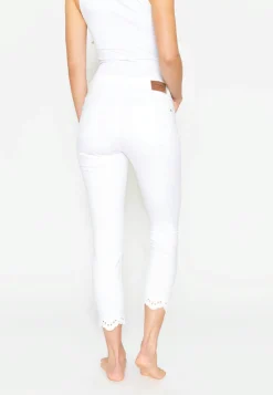 Jeans Ornella Stitch mit Stickereien