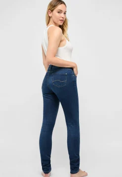 Jeans Skinny aus Sweat Denim