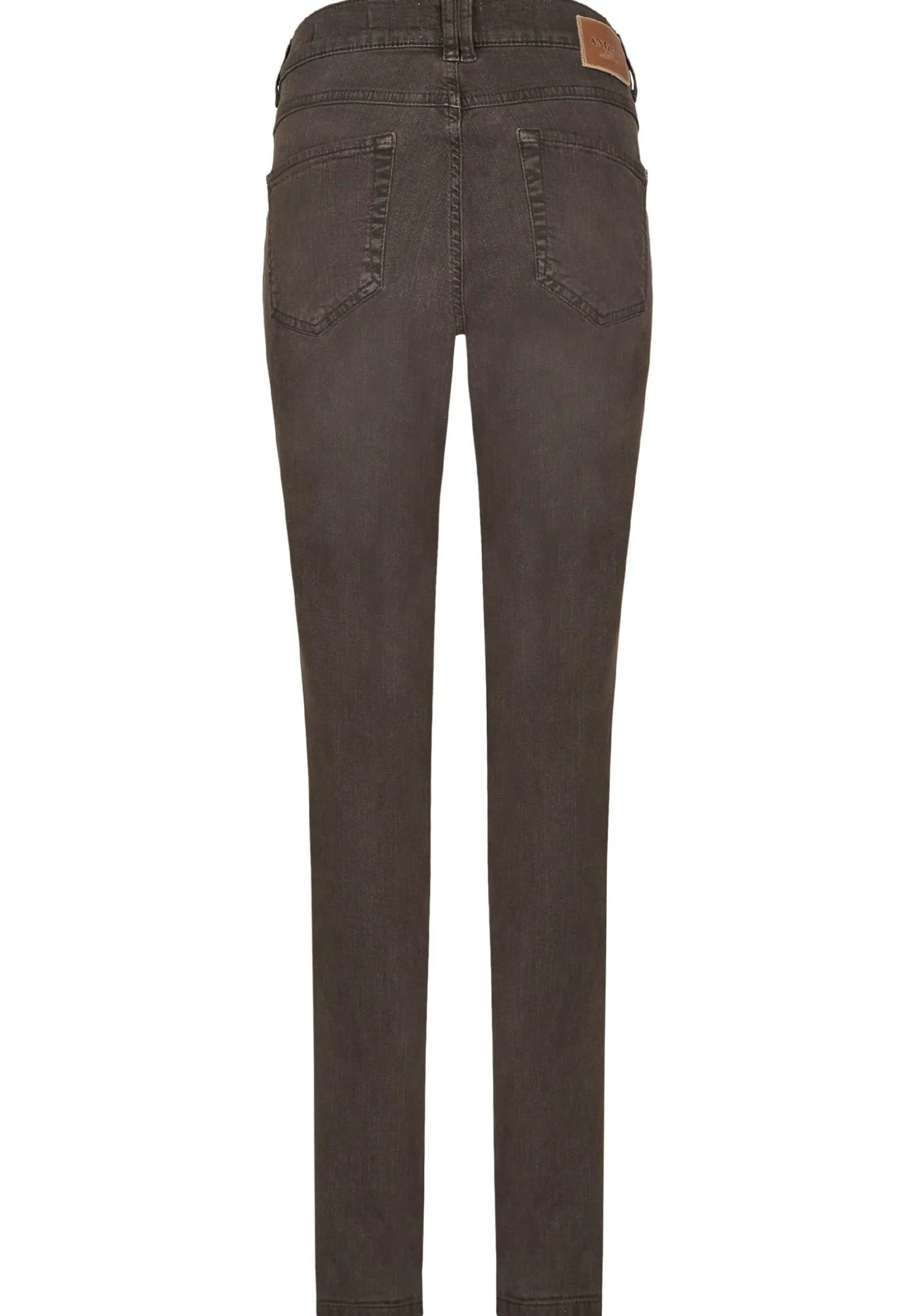 Jeans Skinny Button mit Coloured Denim