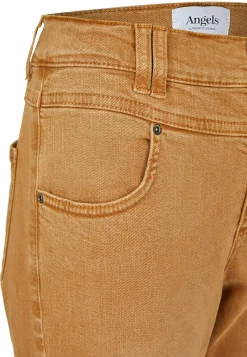 Jeans Skinny Button mit Coloured Denim