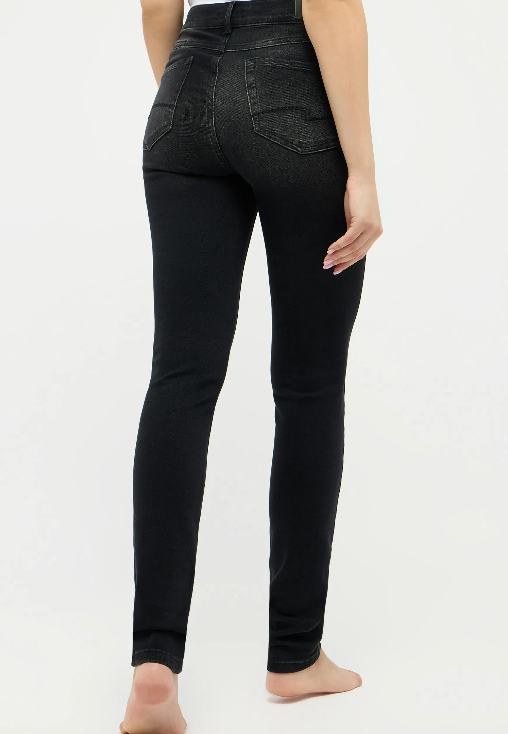 Jeans Skinny mit Used-Waschung