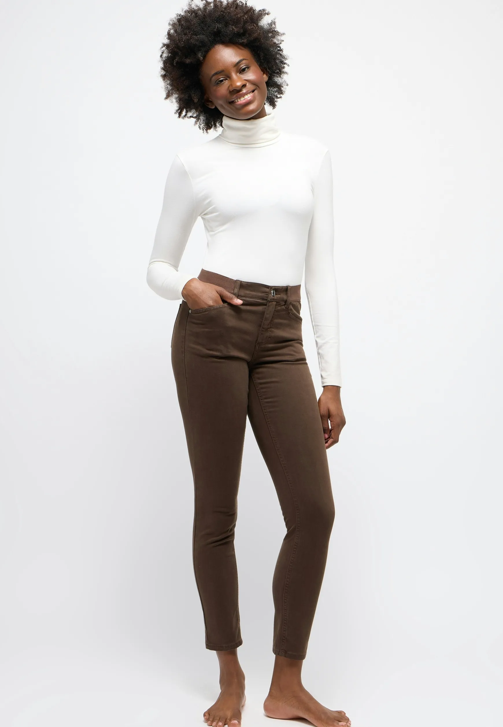 Jeans Skinny Sporty aus Winter Cotton
