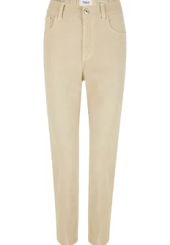 Jeans Tama Cropped mit teilelastischem Bund