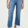 Jeans-Culotte Linn Fringe