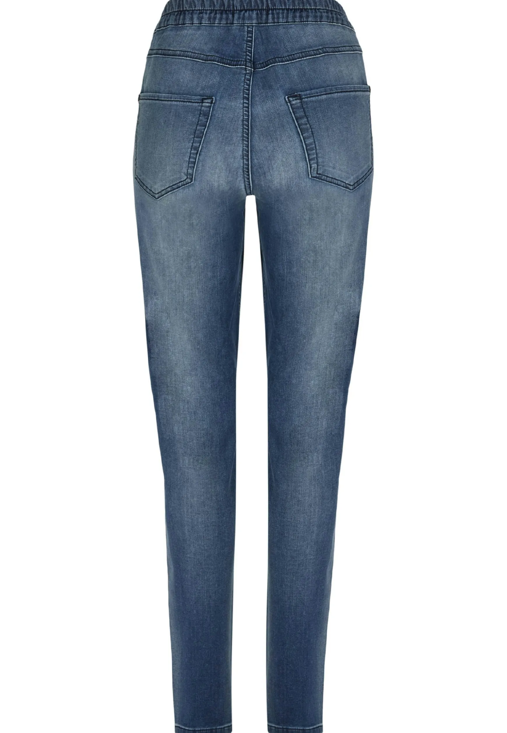 Joggpants Louisa Active mit unifarbenem Stoff