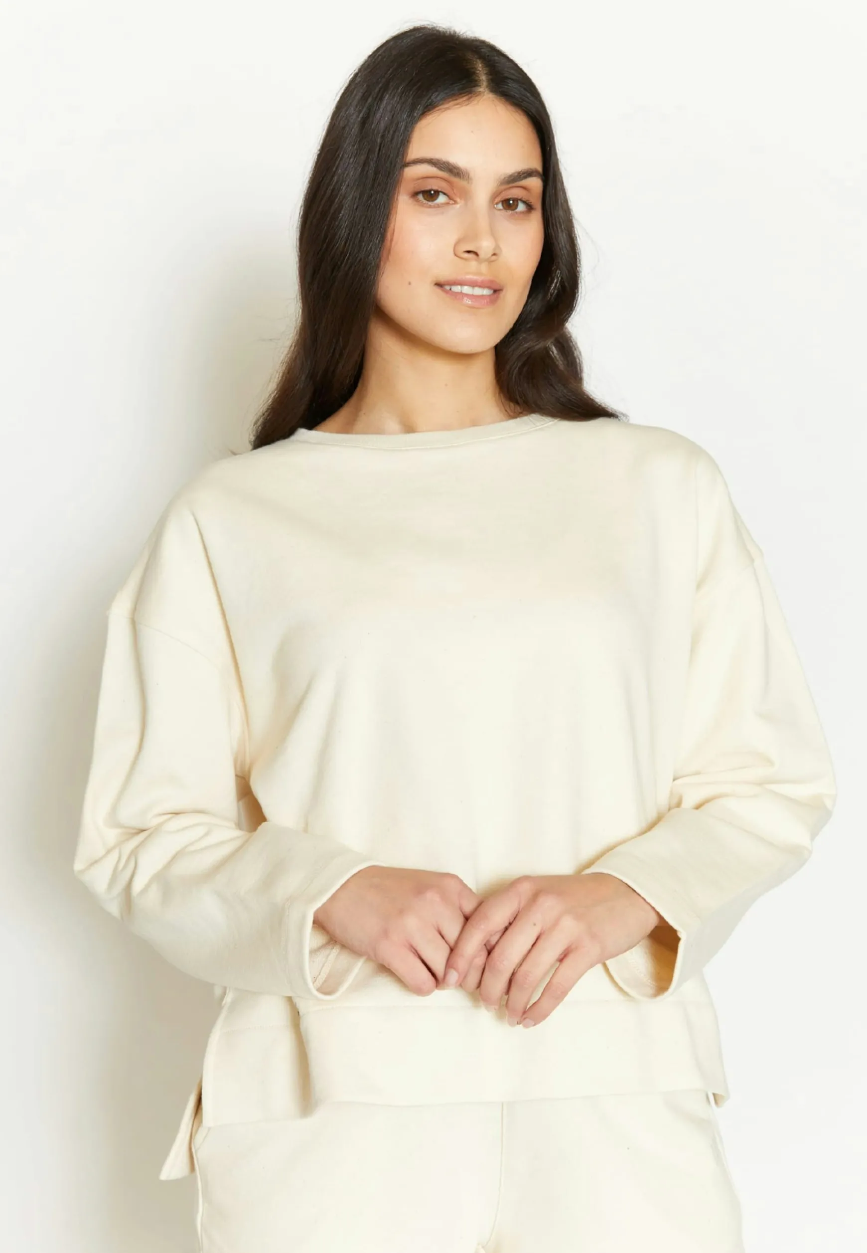 Langarmshirt Leia in Uni-Design