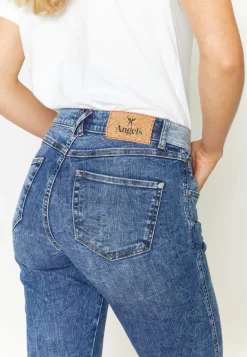 Patchwork-Jeans Darleen Crop Reverse