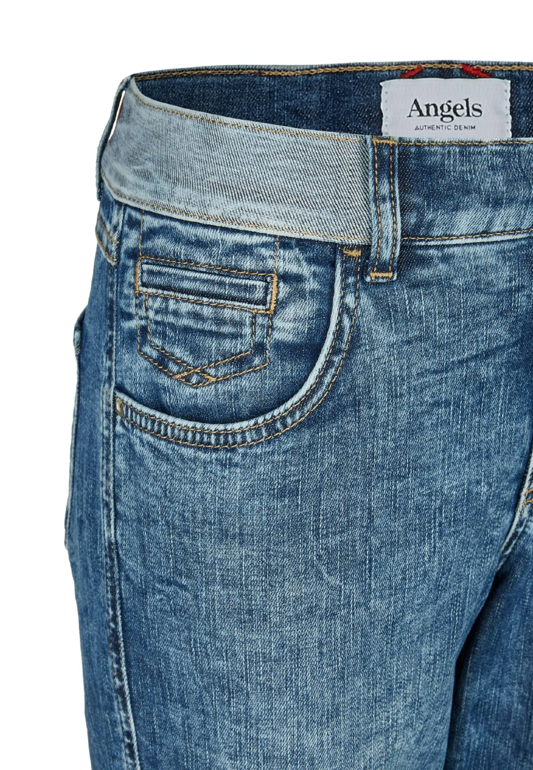 Patchwork-Jeans Darleen Crop Reverse