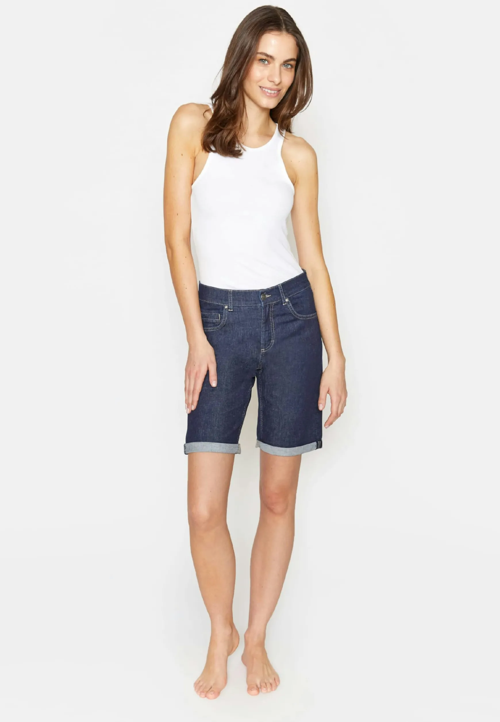 5-Pocket-Jeans Bermuda TU