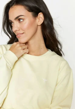 Sweater in unifarbenem Pastell