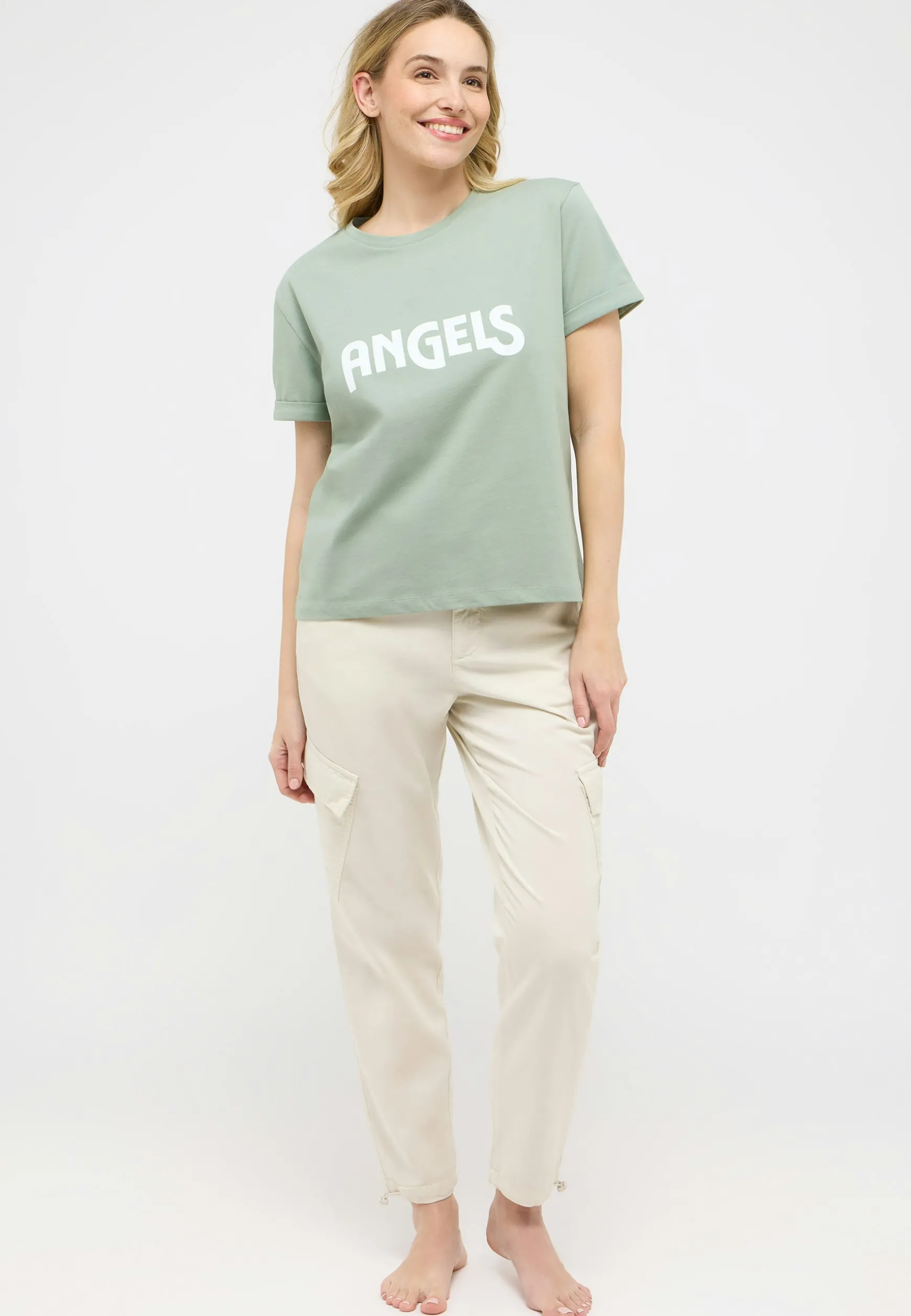 T-Shirt Angels Logo Print