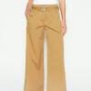 Weite Hose Detail Wide Leg