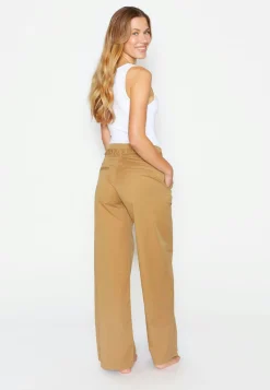 Weite Hose Detail Wide Leg